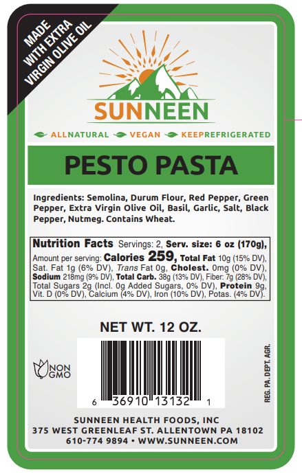 pastaさページ Pesto Pasta– Sunneen Health Foods