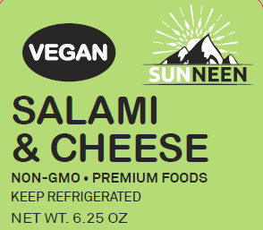 Vegan Salami & Cheese - Sunneen Health Foods