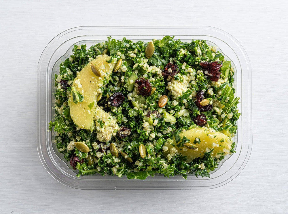 Cran-Apple Kale Salad - Sunneen Health Foods