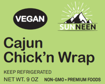 Cajun Chick'n Wrap