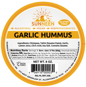 Garlic Hummus Dip