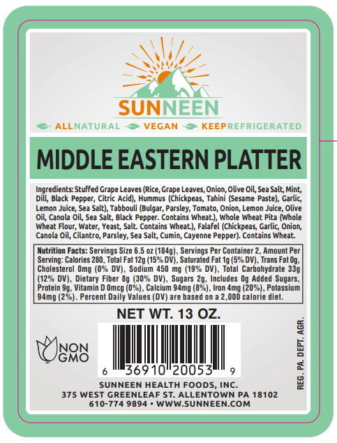 Middle Eastern Platter