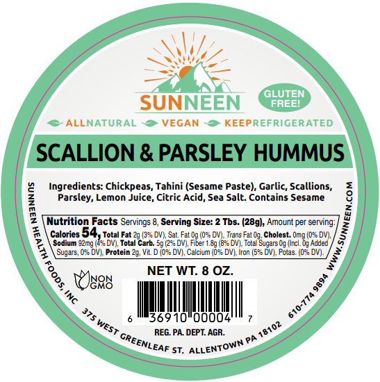 Scallion & Parsley Hummus