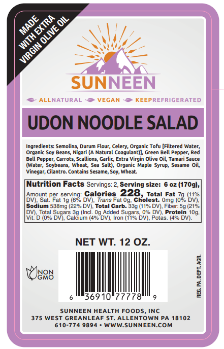 Udon Noodle Salad